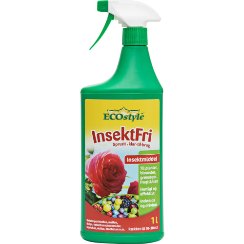 InsektFri Spruzit, Klar til brug, pryd/rose - 1000 ml