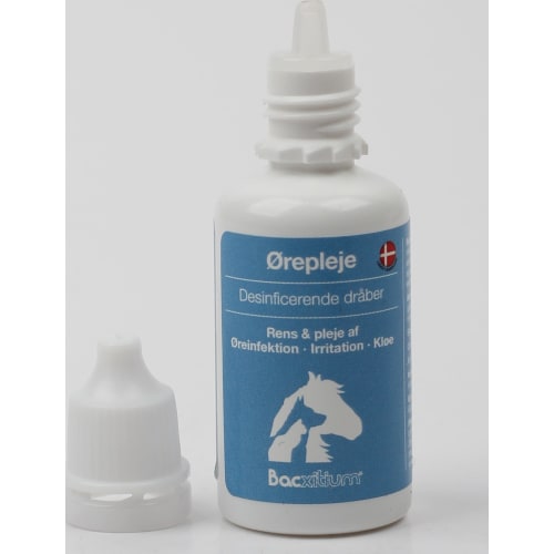 Bacxitium øredråber 100 ml, til hest & smådyr