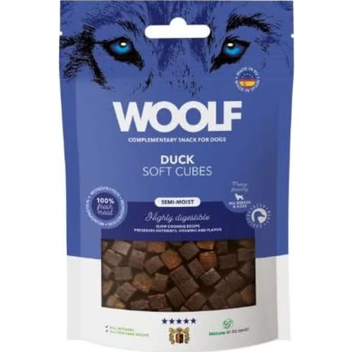 Woolf Soft Cubes Duck, 100g