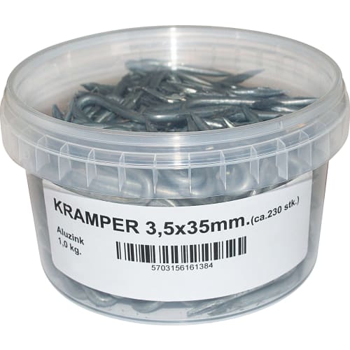 Hegnskramper Alu/Zink 25/25 1 Kg