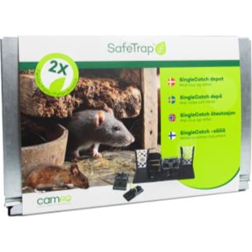 SafeTrap SingleCatch mod mus og rotter