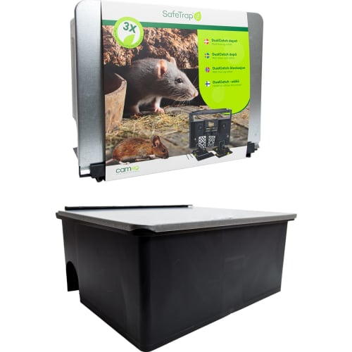 SafeTrap DualCatch mod mus og rotter