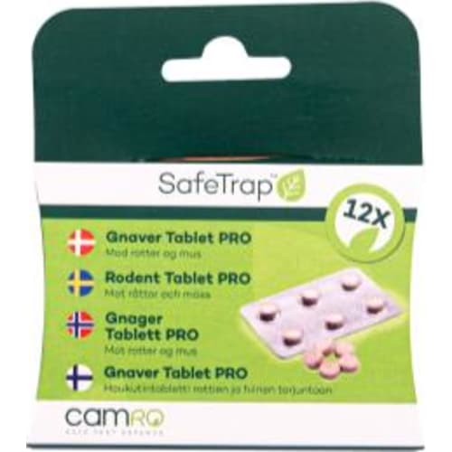 SafeTrap Gnaver tablet PRO x12