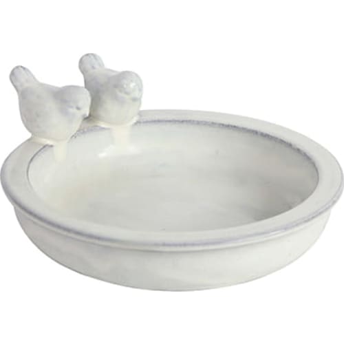 Ryom Fuglebad, Glaseret Keramik, Ø26 Cm