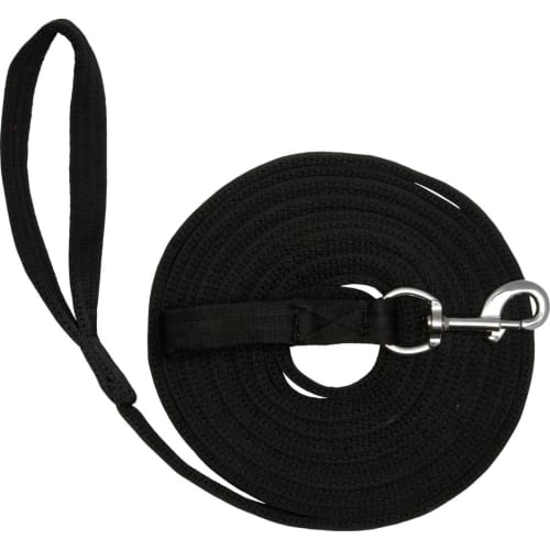 HorseGuard soft longeringsline, sort