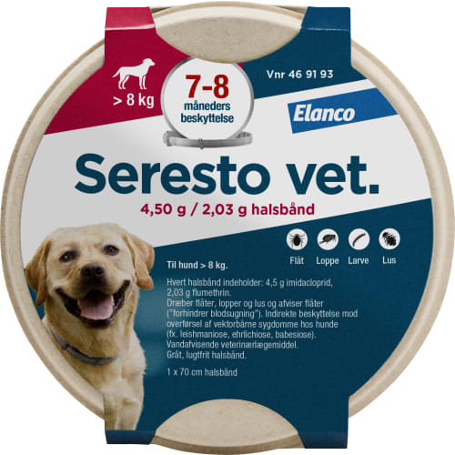Seresto Vet - hund over 8 kg