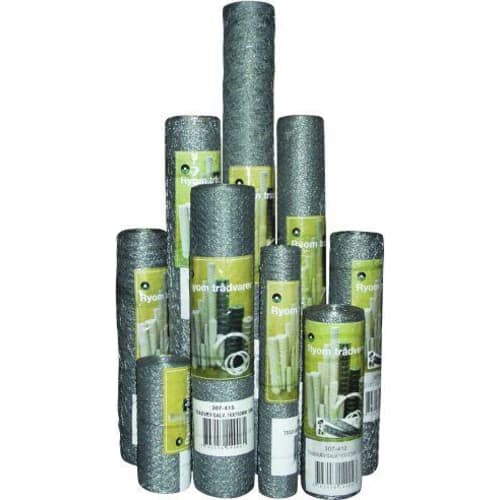 Galvaniseret trådvæv 25 x 25 mm.