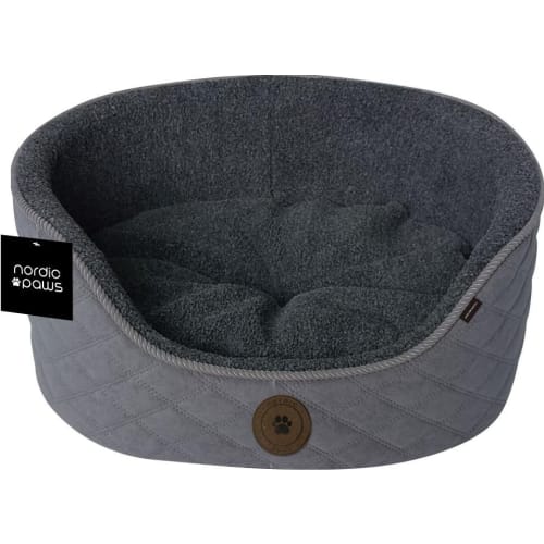 Nordic Paws Jagt Fleece Grå Hundeseng