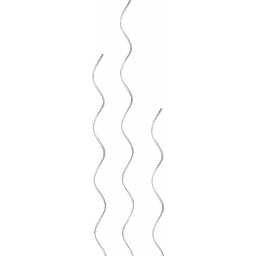 Galvaniseret spiral plantestøtte 150 cm