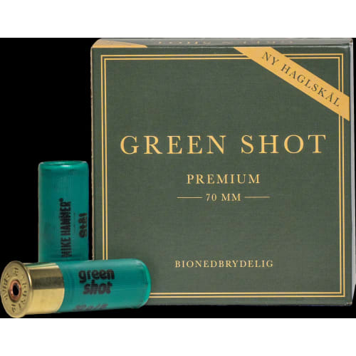 Green Shot 12 x 32 x 3 - 25 stk