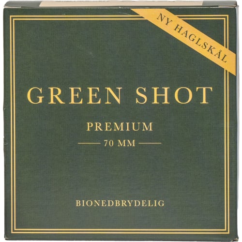 Green Shot 12 x 28 x 5 - 25 stk