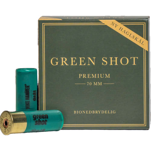 Green Shot 12  x 32 x 5 - 25 stk.