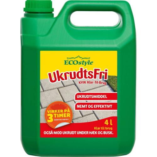 ECOstyle UkrudtsFri - klar til brug, 4L