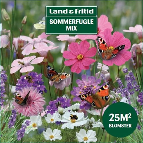 Blomsterfrø - Sommerfuglemix, 50 g