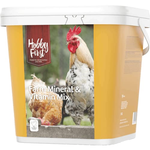 Hobby First Mineral- og vitaminmix, 5 kg