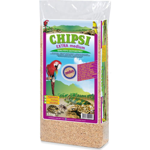 Chipsi Extra Bøgegranulat M, 15kg