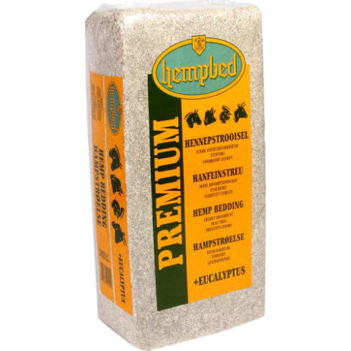 Hempbed strøelse med Eucalyptus, 15 kg