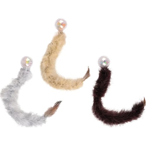 Kattelegetøj Brett fjer m. bold