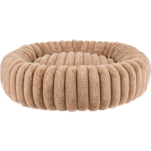 Nordic Paws Ripple Comfort hundeseng i lysebrun,
