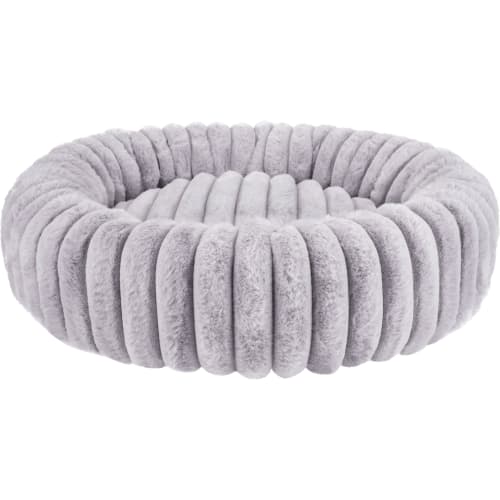 Nordic Paws Ripple Comfort hundeseng i lysegrå,