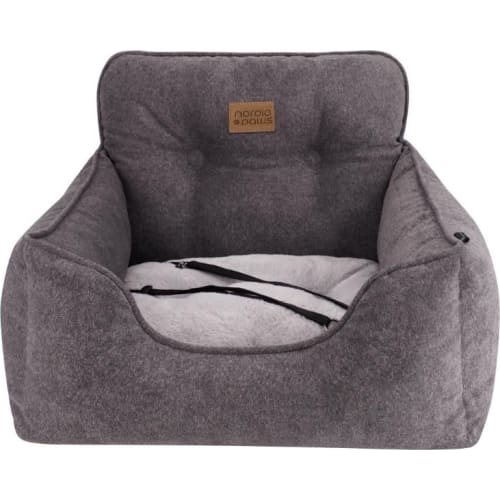Nordic Paws Cozy Comfort Bilsæde, grå