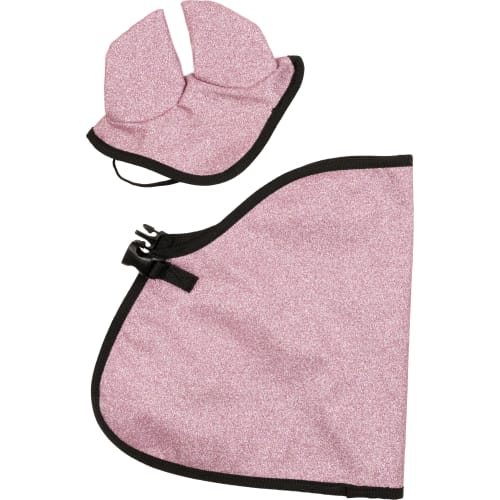 MHH Dækken og hut pink glitter
