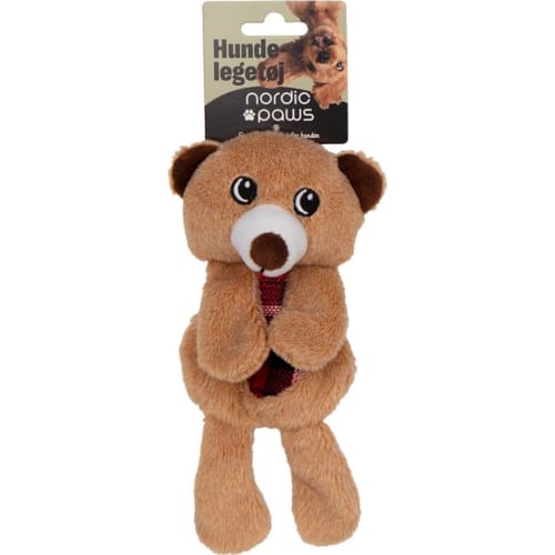 Plysdyr til hund - Knitre Bamse