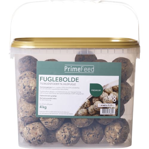 PrimeFeed Premium fuglebolde/mejsebolde 50 stk, 4 kg