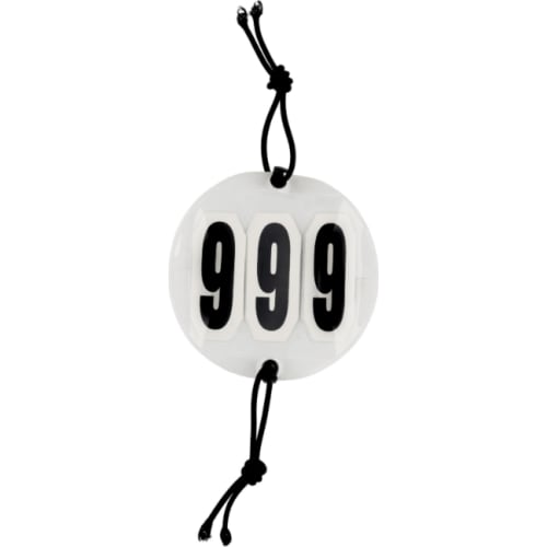 Stævnenummer m/ elastik