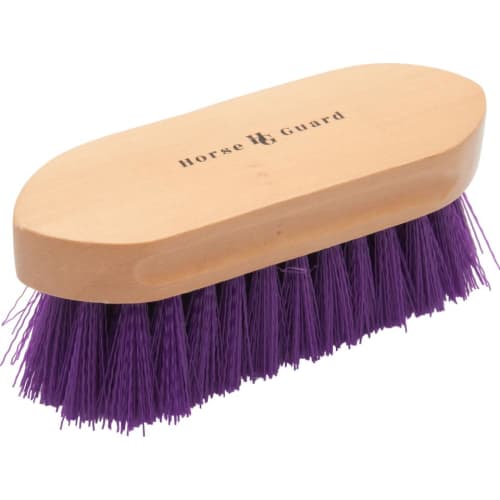 HorseGuard Rygbørste 15 cm lilla