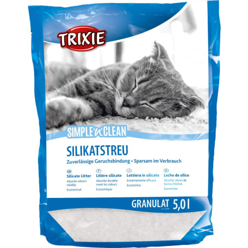 Trixie Simple'n'Clean Silikat-kattegrus 5 liter