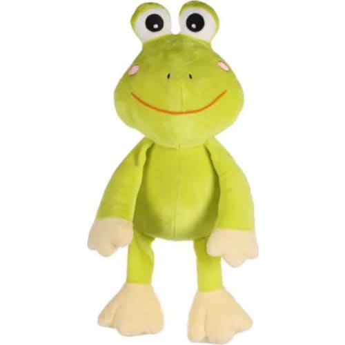 Legetøj hund, Kermi frø, 45cm