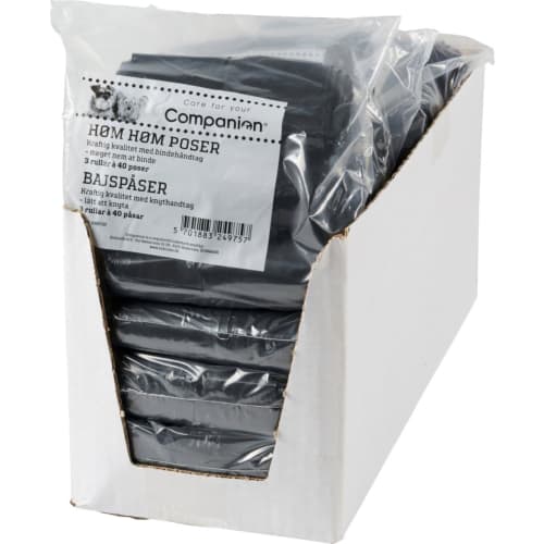 Høm-høm poser. 3x40 st