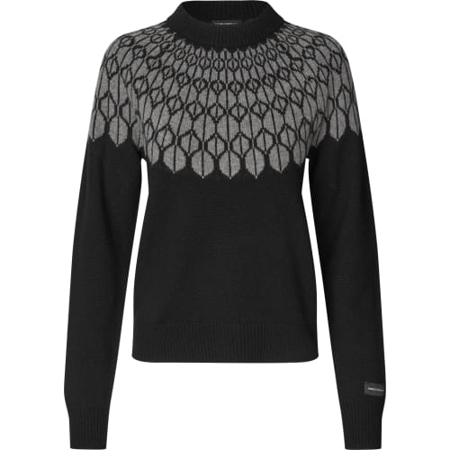 EQ KL Magda Knitted Sweater, Black