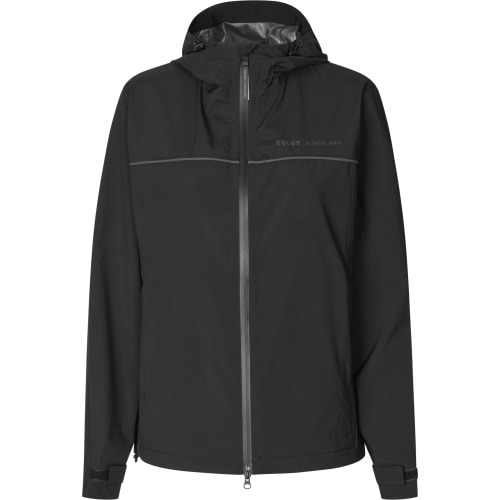 EQ KL Storm Unisex Rain Jacket, Black