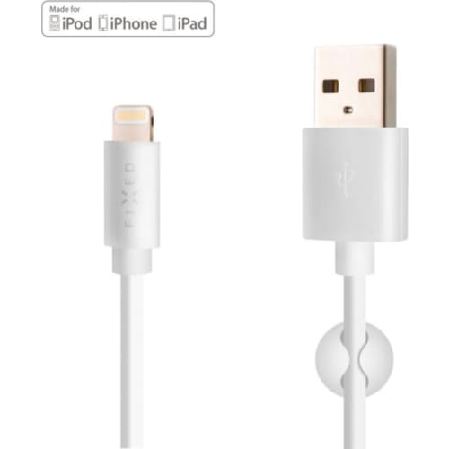 USB-A/Lightning 1,0M Hvid