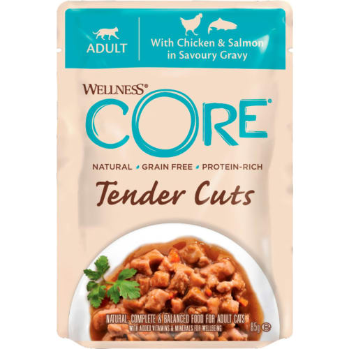 CORE Tender Cuts Chicken & Salmon 85 g