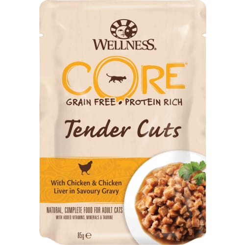 CORE Tender Cuts Chicken & Liver 85 g