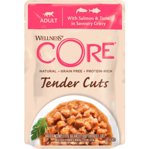 CORE Tender Cuts Salmon & Tuna 85 g