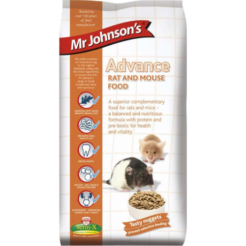 Mr. J. Advance foder til mus og rotter, 750 g