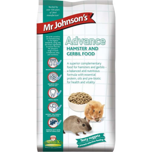 Mr. J. Advance foder til hamster og ørkenrotte, 750 g