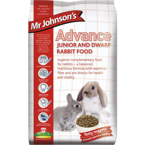 Mr. J. Advance foder til unge kaniner og dværgkaniner, 1,5 kg