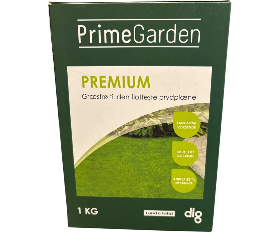PrimeGarden Græsfrø Premium, 1 kg