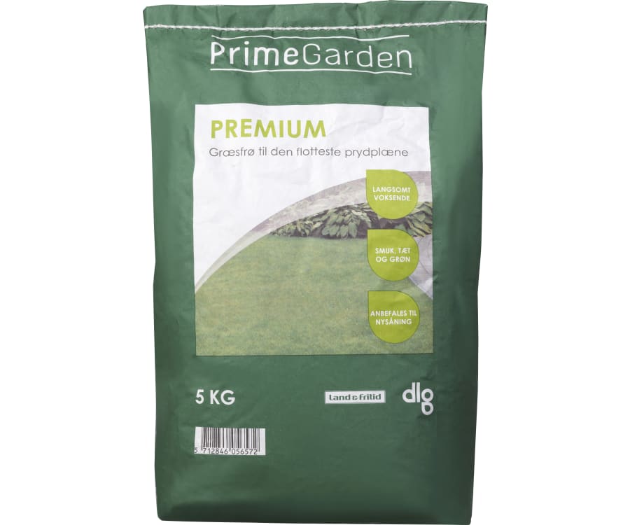PrimeGarden Græsfrø Premium, 5 kg