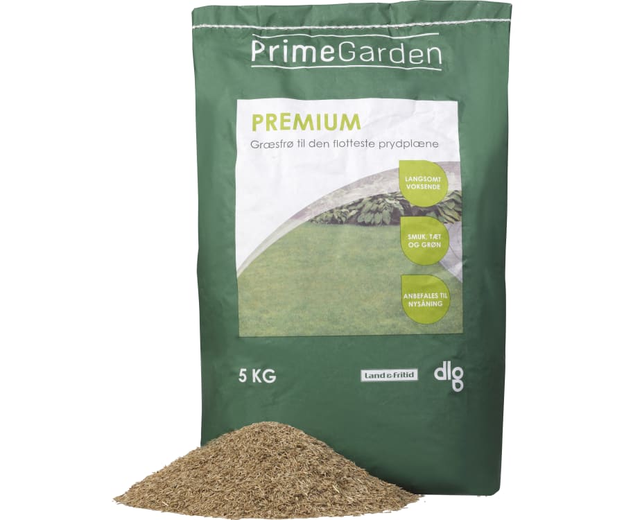 PrimeGarden Græsfrø Premium, 5 kg