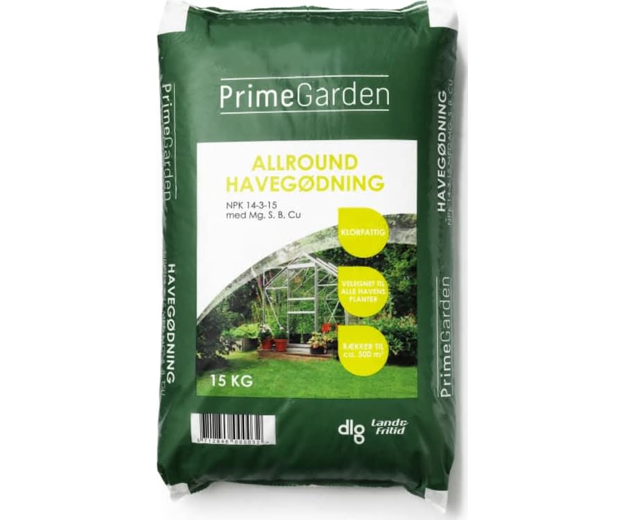 Havegødning NPK 14-3-15 stk. 15 kg.