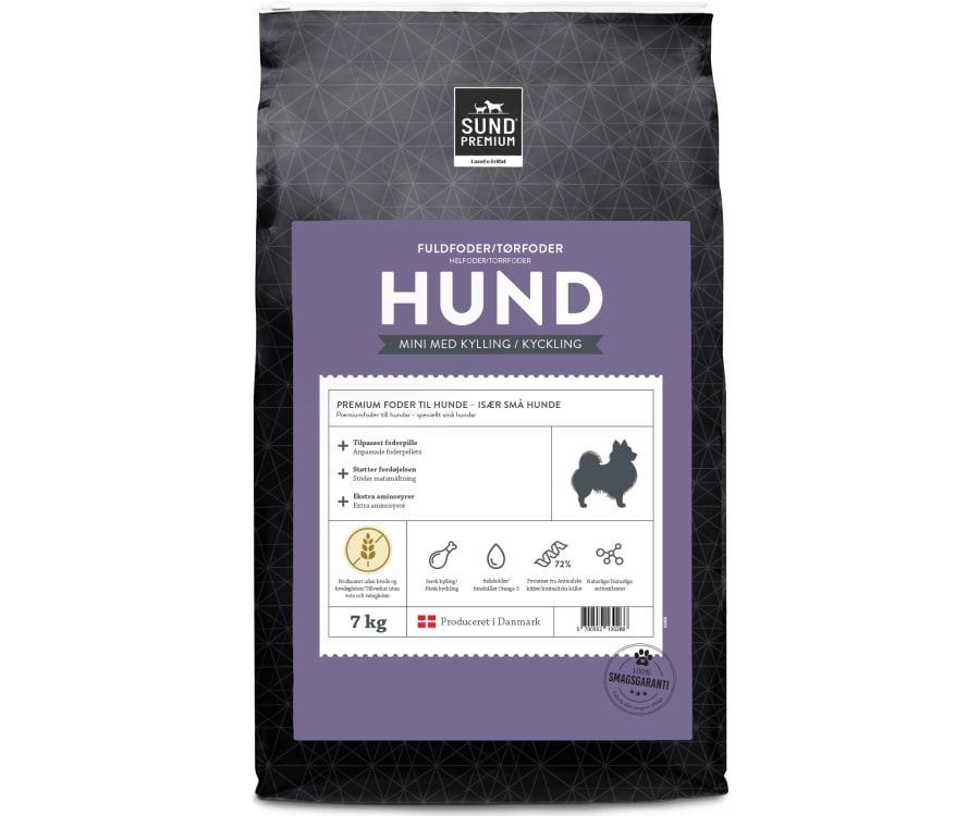 Sund Hund Premium mini med kylling