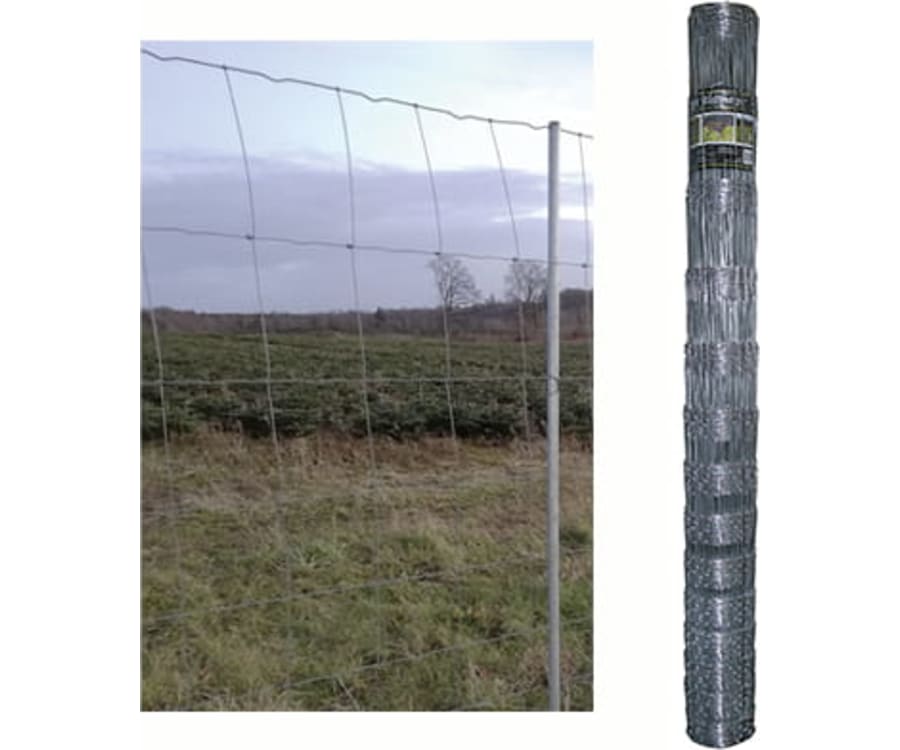 Ryom Dyrehegn/vildthegn med 14 tråde. 200 cm. højt og 50 m. i en rulle. 