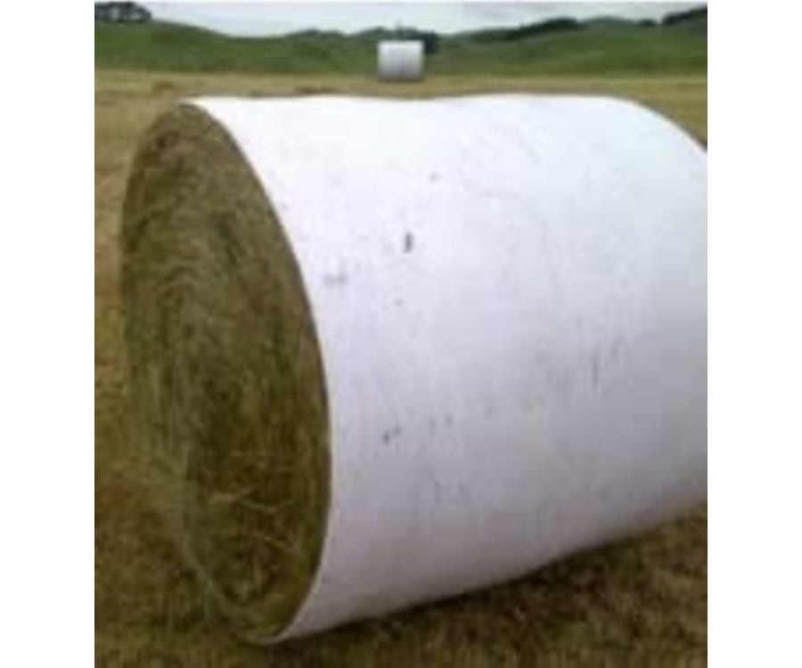 En rundballe pakket ind i Wrapfilm Baletite 20 my