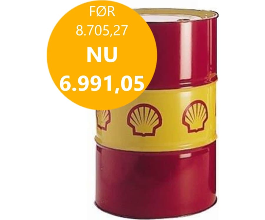 Tønde med 209 liter smøreolie Spirax S4 TX